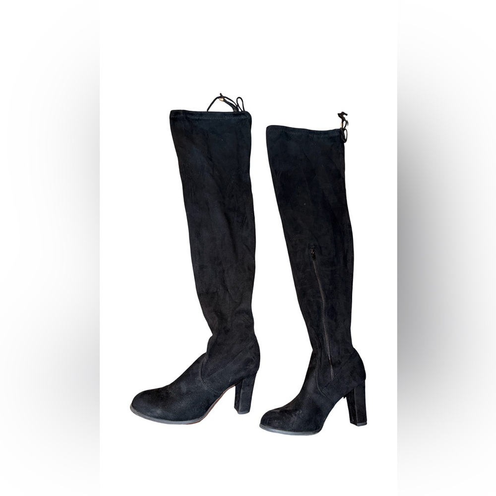 Chic Black Over-the-Knee Women's Boots
